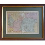 Anonymous artist, map of central Europe - HAND COLORED, 18th C.