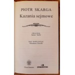 SKARGA Piotr - Kazania sejmowe (Skarby Biblioteki Narodowej)