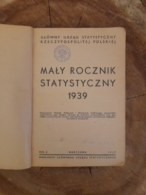 Mały rocznik statystyczny - czerwiec 1939