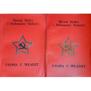 NIEKRICZ Alexander, HELLER Mikhail - Utopia in power (2 volumes), second circulation edition