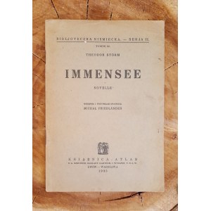 STORM Theodor - Immensee (erschienen in Lemberg, 1935)