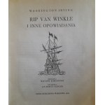 IRVING Washington - Rip Van Winkle (mit Illustrationen von Jan Marcin SZANCER), erste polnische Ausgabe