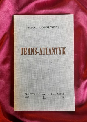 GOMBROWICZ Witold - Trans-atlantyk (KULTURA PARYSKA)