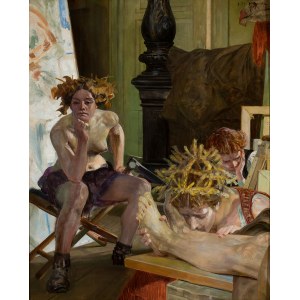 Jacek Malczewski (adopcja) (1854-1929), Śmierć artysty, 1909