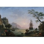 Claude-Joseph Vernet (adopcja) (1714-1789), Poranek (Widok portu o rannym brzasku), 1774