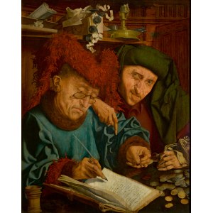 Marinus van Reymerswaele (adoption) (ca.1490/1495-ca.1546/1556), Tax collectors, 1st half of the 16th century.