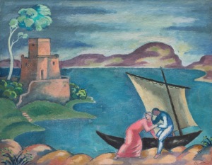 Eugeniusz Zak, NAD JEZIOREM, 1912 – 1914