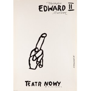 Edward II. Teatr Nowy Warszawa - proj. Henryk TOMASZEWSKI (1914-2005), 1986