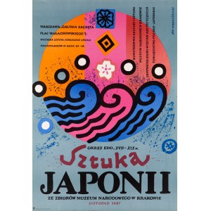 Sztuka Japonii. Okres Edo, XVII-XIX w. - proj. Jan MŁODOŻENIEC (1929-2000), 1987