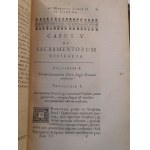 1694 NATALI ALEXANDRO, Theologia dogmatica et moralis, secundum ordinem catechismi Concilii Tridentini.