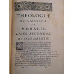 1694 NATALI ALEXANDRO, Theologia dogmatica et moralis, secundum ordinem catechismi Concilii Tridentini.