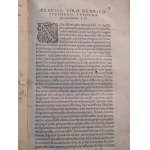 1584. HERODOTI HALICARNASSEI HISTORIAE LIBRI IX et de vita Homeri libellus (…).