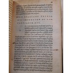1544 [HISTORIAE AUGUSTAE SCRIPTORES] Dion Cassius Nicaeus. Aelius Spartianus. Julius Capitolinus. Aelius Lampridius. Vulcatius Gallicanus (...).