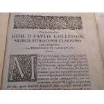 1686. BONET Théophile, Medicina septentrionalis collatitia, sive rei medicæ, nuperis annis a medicis Anglis, Germanis &amp; Danis emissae, sylloge &amp; syntaxis (...).