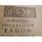 1699 PASCAL Jean, Traité des eaux de Bourbon l'Archambaud selon les principes de la nouvelle physique.
