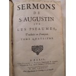 1683. SAINT AUGUSTIN, Sermons sur les Psaumes.