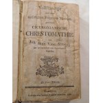 1780. CICERONIANISCHE CHRESTOMATHIE (…).