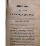 1829. ROTTIERS BERNARD, ITINÉRAIRE DE TIFLIS A CONSTANTINOPLE (…).