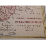 1781. BONNE RIGOBERT, PARTIE EUROPEENNE DE L'EMPIRE RUSSE.