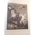 1869. CERVANTÈS SAAVEDRA Miguel de [DORE GUSTAVE], L'ingénieux hidalgo Don Quichotte de la Manche (...).