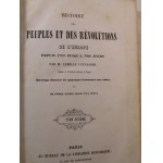 1846 LEYNADIER Camille, Histoire des peuples et des révolutions de l'Europe depuis 1789 jusqu'à nos jours.(...).