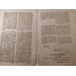 1819: Dekret von CESSAR FRANCISSE II HABSBURG über die Vereinheitlichung der Bergbauuntersuchungen.