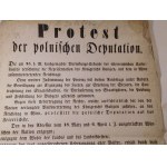 1848. PROTEST DER POLNISCHEN DEPUTATION.