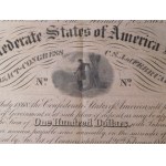1863. KONFÖDERIERTE STAATEN VON AMERIKA DARLEHEN 2 III 1863.