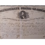 1862. CONFEDERATE STATES OF AMERICA LOAN 29 IV 1862.