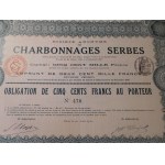 1876-1938. Eine Sammlung von 13 französischen, belgischen und spanischen Bergbauaktien.