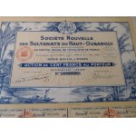 1899-1942. a collection of 13 French colonial actions from SUBSAHARY AFRICA.