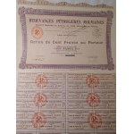 1908-1950. a collection of 11 French, Romanian and Belgian oil stocks.