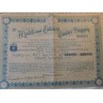 1897-1926. Eine Sammlung von 6 Aktien der Tabakindustrie aus Frankreich, Belgien und Portugal.