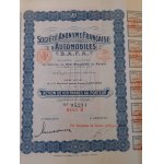 1902-1928 A collection of 4 French automobile actions.