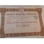 1880-1919. Eine Sammlung von 3 französischen Marineaktionen.