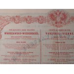 1860. der Verein Warschau-Wiener Eisenstraße 23 II 1860.
