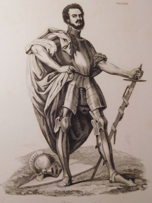 1835. CHODŹKO Leonard, Zbigniew, fils naturel du Roi Wladislas I. Boleslas III enfonçant la porte de Bialygrod en Pomeranie.