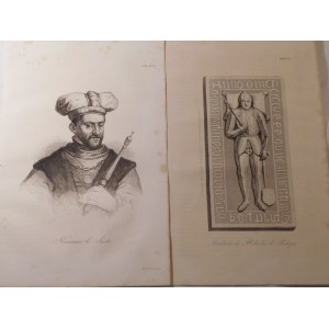 1835 CHODŹKO Leonard, Kasimir le Juste. Grabmal von Boleslas le Pudique.