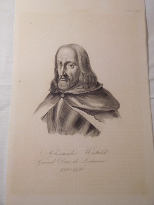 1836. CHODŹKO Leonard, Alexandre Witold. Grand Duc de Litvanie 1350-1430.