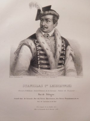 1839. CHODŹKO Leonard, Stanislas 1er Leszczynski (..).