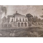 1806. VOGEL Zygmunt, Palace in Monkotow.