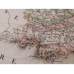 1840. CHODŹKO Leonard, Carte Générale routiere, historique des Etats de l'ancienne Republique de Pologne (...).