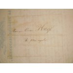 1840. CHODŹKO Leonard, List do Victora Hugo z dnia 1 I 1840.