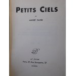 1933-1946. a Collection of 2 French books with dedications by the Authors. LEFEVRE Luc J., L'Existentialiste est-il un Philosophe? PAYER André, Petits Ciels.