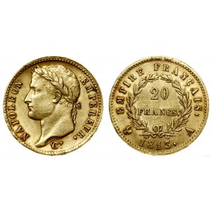 Francja, 20 franków, 1813 A, Paryż