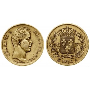 Francja, 40 franków, 1830 A, Paryż