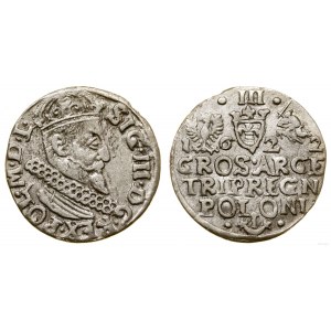 Polska, trojak, 1622, Kraków