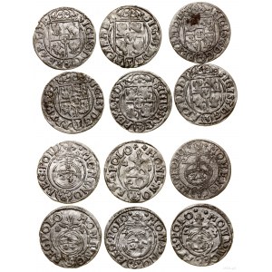 Polska, zestaw: 6 x półtorak, 1620-1627, Bydgoszcz