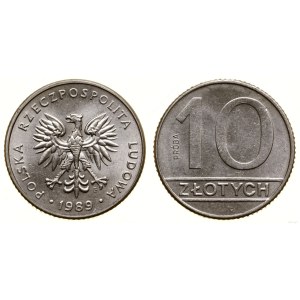 Polska, 10 złotych, 1989, Warszawa