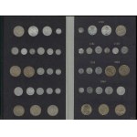 Polska, klaser z monetami z lat 1949-1974
